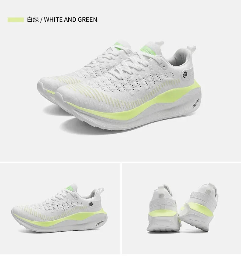 Zapatillas de deporte para Hombre, zapatos de tenis cómodos de malla, para correr, con placa de carbono, amortiguación, entrenamiento deportivo, trotar, Unisex, 2024
