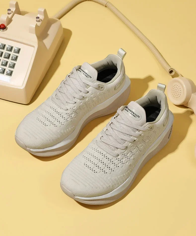 Zapatillas de deporte para Hombre, zapatos de tenis cómodos de malla, para correr, con placa de carbono, amortiguación, entrenamiento deportivo, trotar, Unisex, 2024