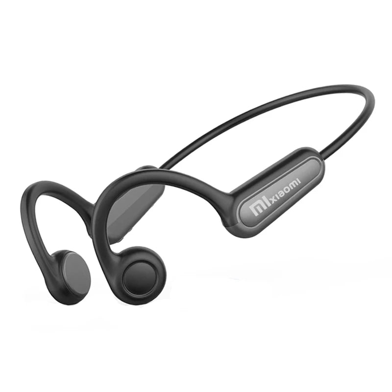 Xiaomi Mijia-auriculares deportivos de conducción ósea Real, inalámbricos, compatibles con Bluetooth, manos libres con micrófono para correr
