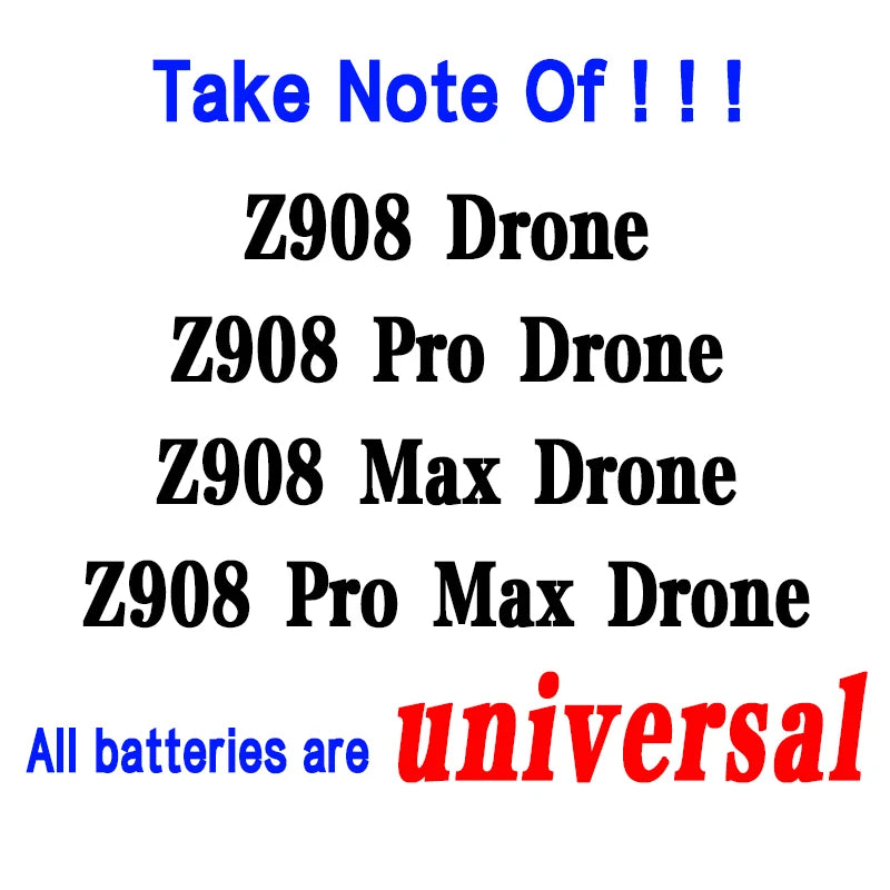 Batería Original Z908 Pro Max 3,7 V 2000mAh para Motor sin escobillas Z908 Max batería para Dron RC Quadcopter Z908Pro Dron piezas de accesorios