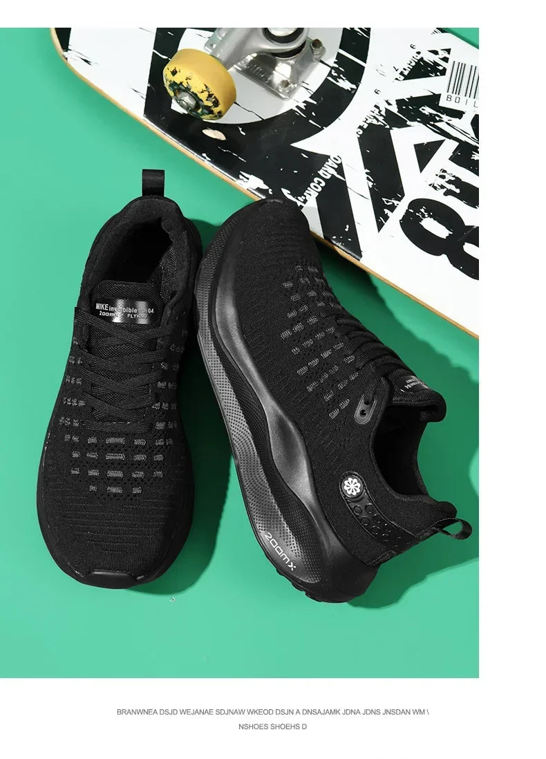 Zapatillas de deporte para Hombre, zapatos de tenis cómodos de malla, para correr, con placa de carbono, amortiguación, entrenamiento deportivo, trotar, Unisex, 2024