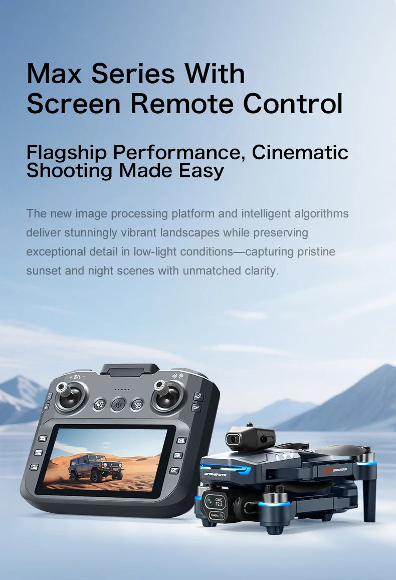 2025 Nuevo GT8 Drone GPS 8K Profesional HD 360 ° Cámaras duales 5G WIFI motores sin escobillas evitación de obstáculos juguetes de cuadricóptero plegables