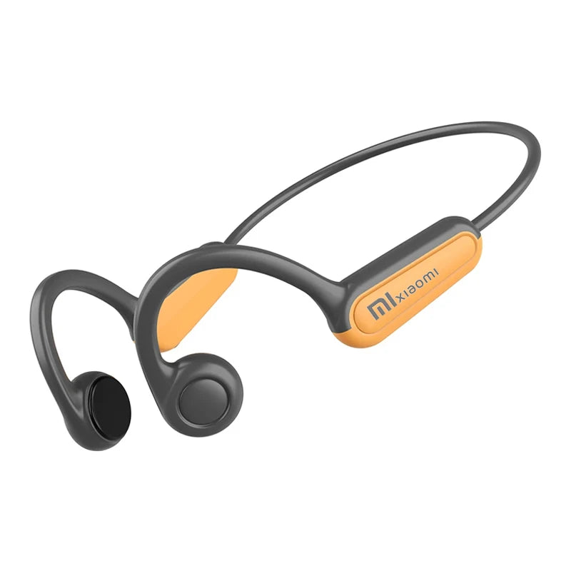 Xiaomi Mijia-Auriculares deportivos de conducción ósea Real, cascos inalámbricos compatibles con Bluetooth, manos libres con micrófono para correr