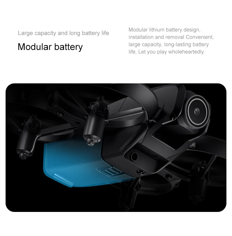 2025 D16 Mini Drone Cámara HD 4K 1080P 180 ° Lente Dron profesional para evitar obstáculos flujo óptico FPV Dron RC Quadcopter juguetes