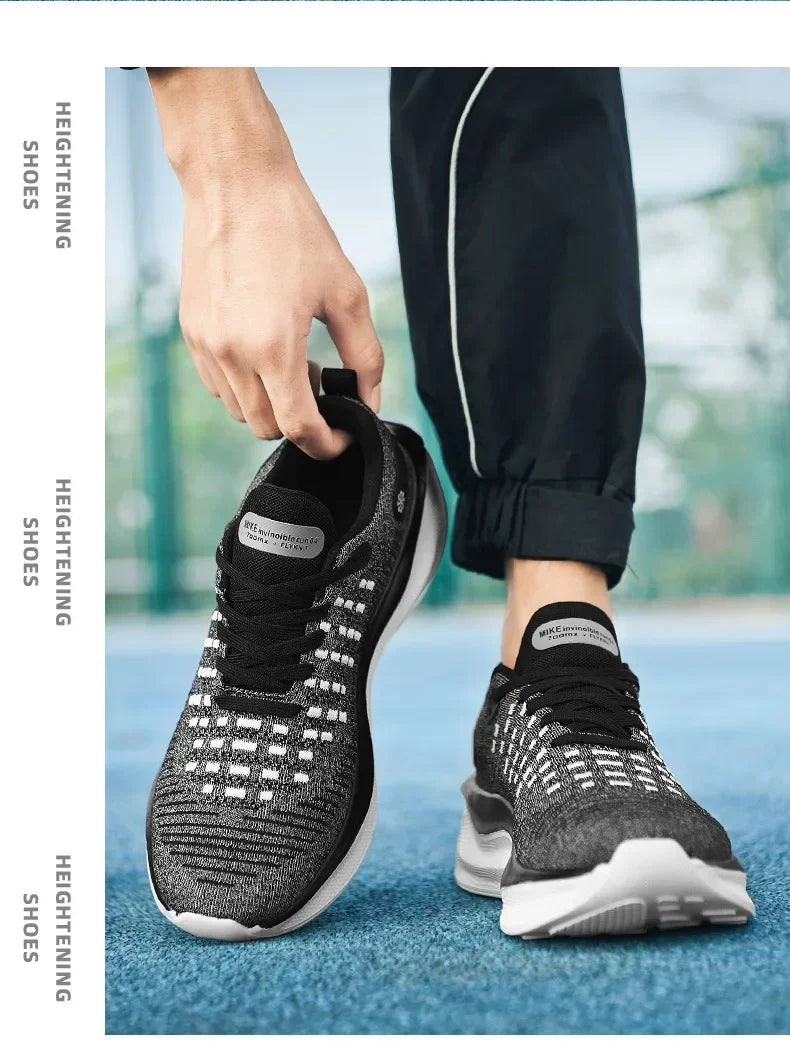 Zapatillas de deporte para Hombre, zapatos de tenis cómodos de malla, para correr, con placa de carbono, amortiguación, entrenamiento deportivo, trotar, Unisex, 2024