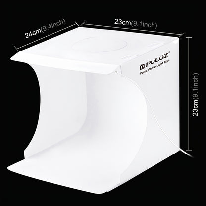 Portable Photo Studio Box - 550LM Folding LED Light Tent with 6-Color Backdrops - Ideal for Photography & Product Display