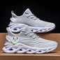 Lightweight Non-Slip Breathable Blade Sneakers - Men's Sport Shoes for Running, Walking, and Training