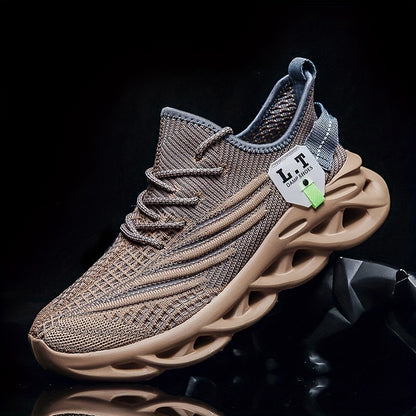 Lightweight Non-Slip Breathable Blade Sneakers - Men's Sport Shoes for Running, Walking, and Training