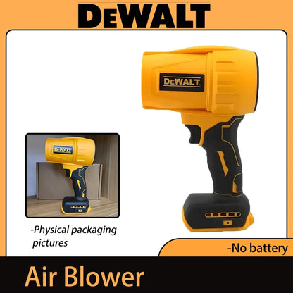 Dewalt-secador de pelo con cepillo de 30000RPM, ventilador Turbo inalámbrico, ventilador violento de mano, herramienta de eliminación de polvo recargable de 20V