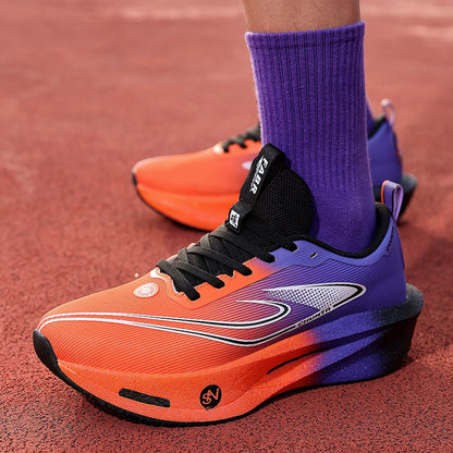 Zapatillas para correr para hombre, placa de carbono, especialidad, deportes de maratón, transpirables, ligeras, cómodas, antideslizantes, zapatillas de ocio