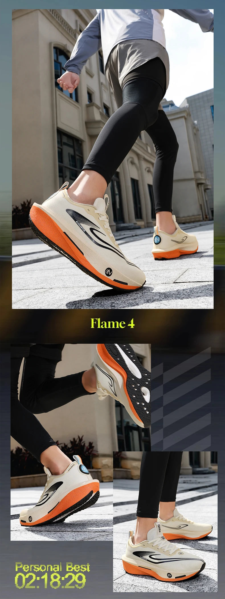 Zapatillas para correr para hombre, placa de carbono, especialidad, deportes de maratón, transpirables, ligeras, cómodas, antideslizantes, zapatillas de ocio