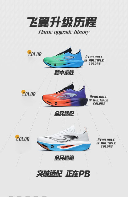 Zapatillas para correr para hombre, placa de carbono, especialidad, deportes de maratón, transpirables, ligeras, cómodas, antideslizantes, zapatillas de ocio