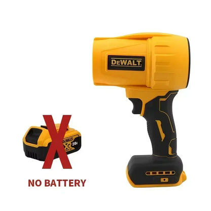 Dewalt-secador de pelo con cepillo de 30000RPM, ventilador Turbo inalámbrico, ventilador violento de mano, herramienta de eliminación de polvo recargable de 20V