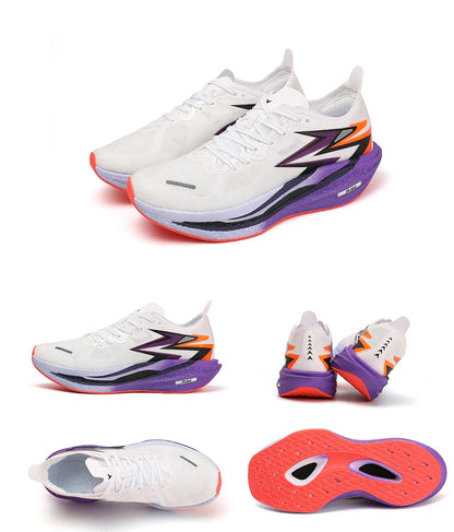 Zapatillas para correr especialidad tabla de carbono maratón hombres deportes transpirables ligeros mujeres cómodas zapatillas deportivas antideslizantes ﻿