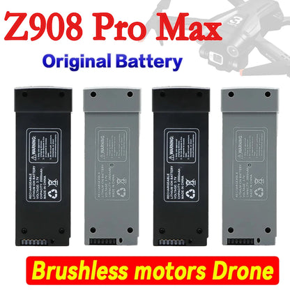 Batería Original Z908 Pro Max 3,7 V 2000mAh para Motor sin escobillas Z908 Max batería para Dron RC Quadcopter Z908Pro Dron piezas de accesorios