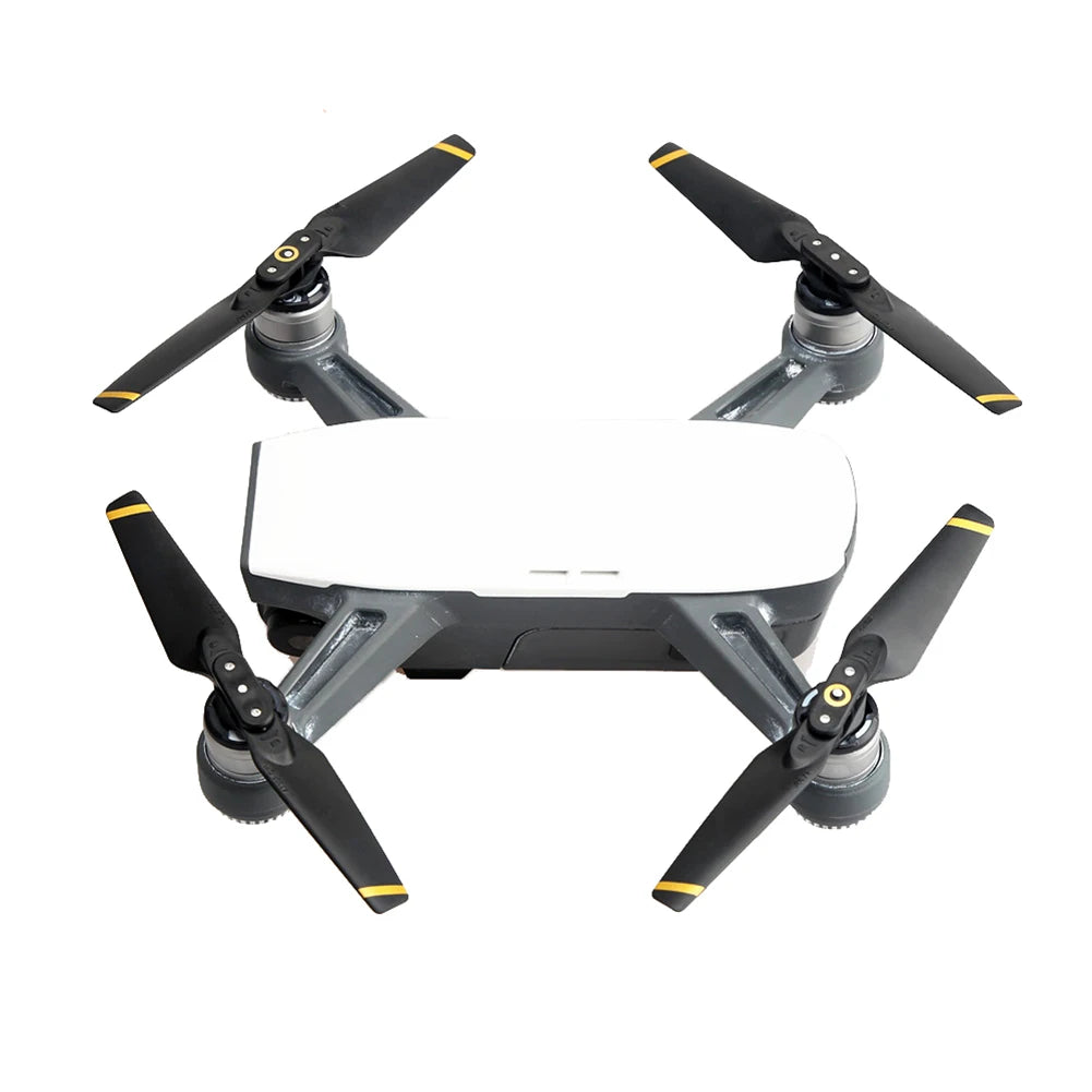 Hélice plegable de fibra de carbono para Dron DJI Spark, 4 piezas, liberación rápida
