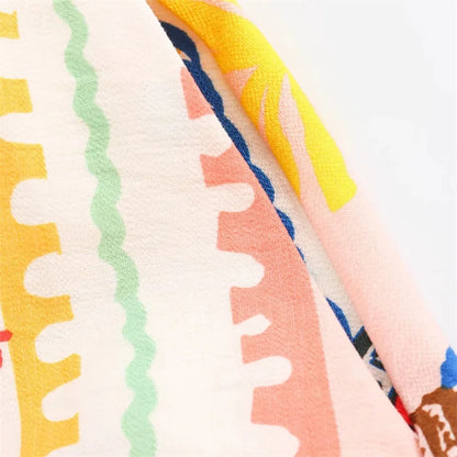 MUJER-Top corto con estampado de almazuela para mujer, Top sin mangas con cuello Halter y espalda descubierta con tirantes y hombros descubiertos, Tops cortos fruncidos de verano para mujer