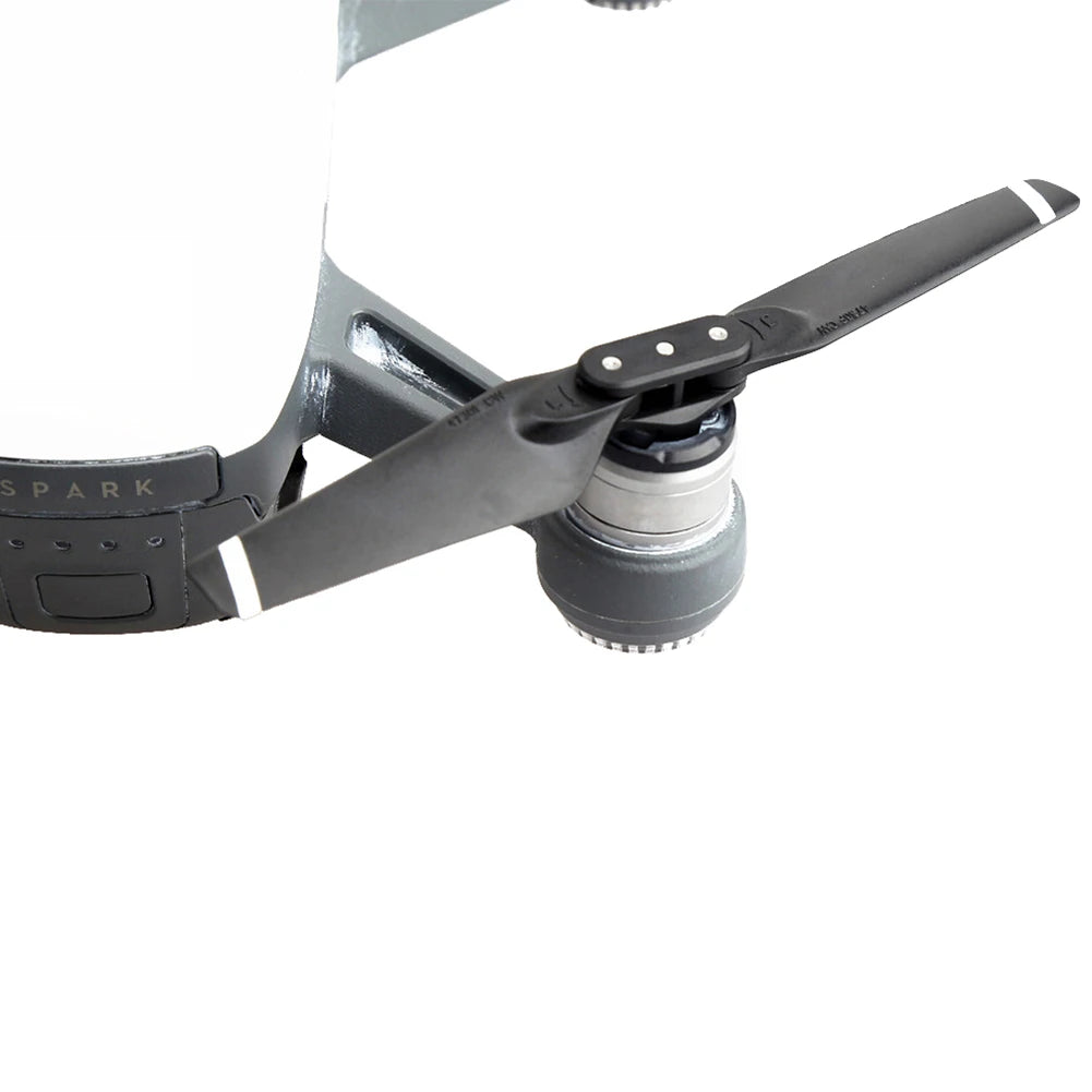 Hélice plegable de fibra de carbono para Dron DJI Spark, 4 piezas, liberación rápida