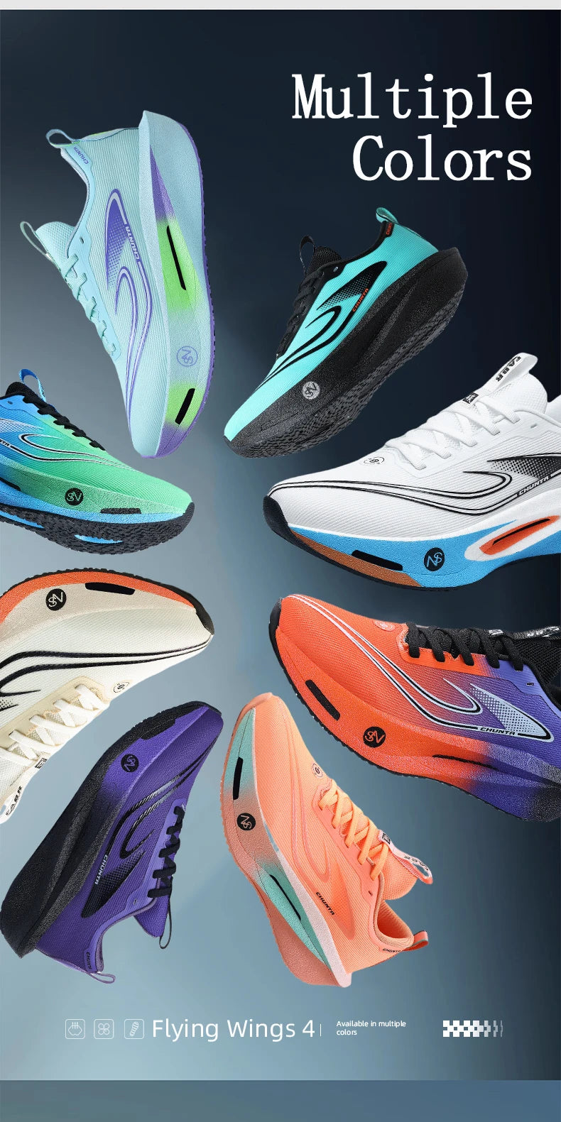 Zapatillas para correr para hombre, placa de carbono, especialidad, deportes de maratón, transpirables, ligeras, cómodas, antideslizantes, zapatillas de ocio