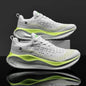 Zapatillas de deporte para Hombre, zapatos de tenis cómodos de malla, para correr, con placa de carbono, amortiguación, entrenamiento deportivo, trotar, Unisex, 2024