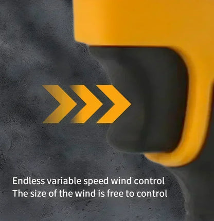 Dewalt-secador de pelo con cepillo de 30000RPM, ventilador Turbo inalámbrico, ventilador violento de mano, herramienta de eliminación de polvo recargable de 20V
