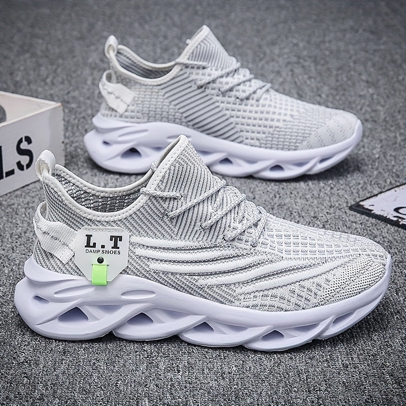 Lightweight Non-Slip Breathable Blade Sneakers - Men's Sport Shoes for Running, Walking, and Training