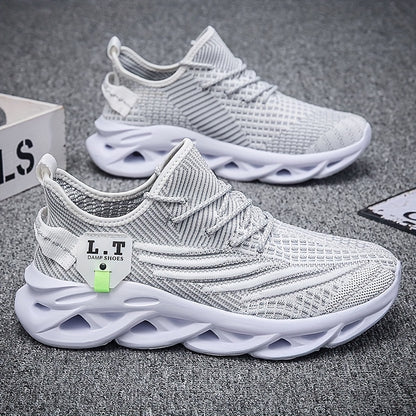 Lightweight Non-Slip Breathable Blade Sneakers - Men's Sport Shoes for Running, Walking, and Training